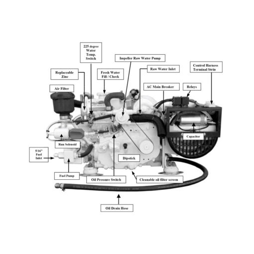 compact-kubota-marine-diesel-generators-3.5-kW-wo-enclosure-front-view