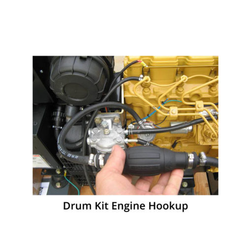 Drum tank kit engine hookup