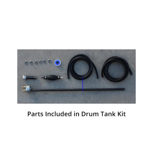 Drum tank kit parts